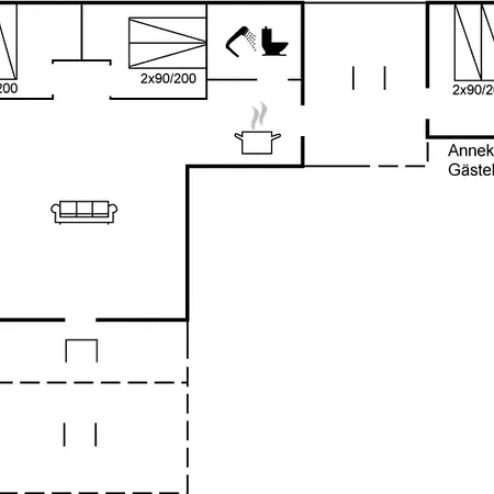 Awenasa - 4-1km From The Sea By Interhome *